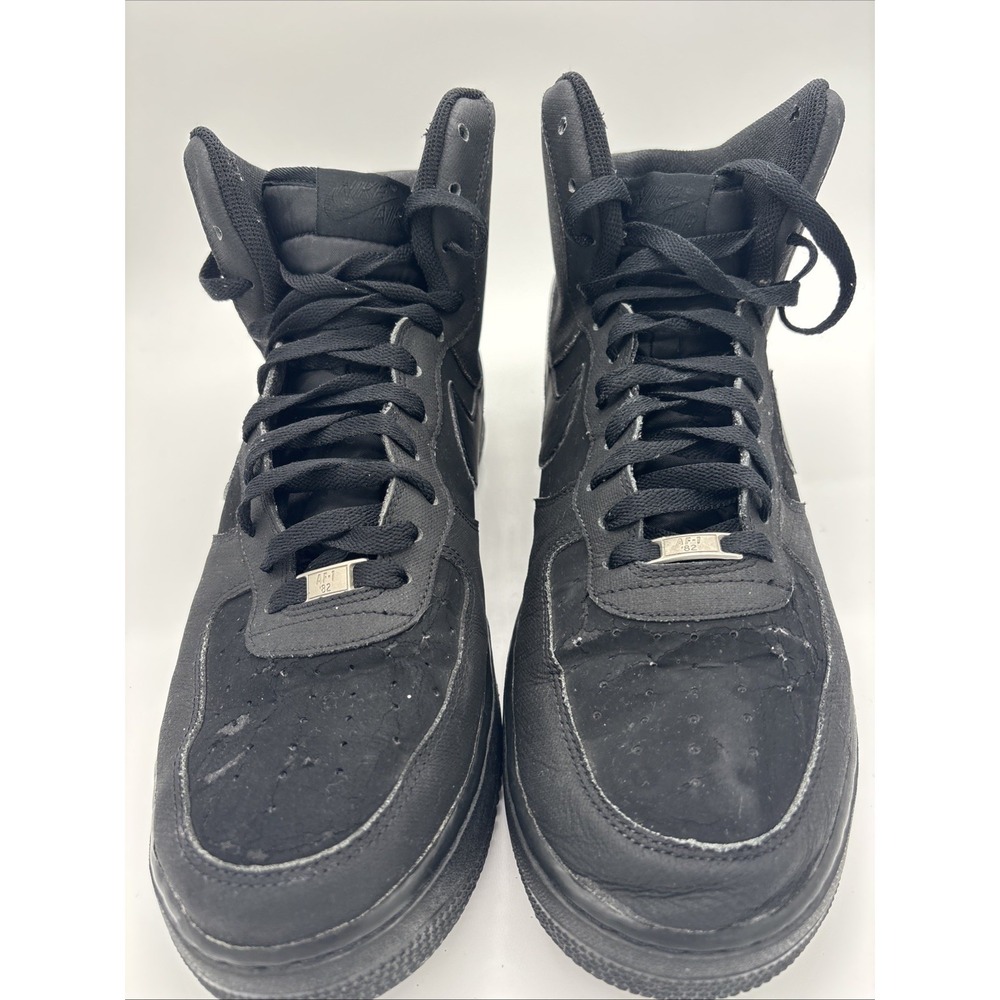 Men's Black High-Top Sneakers